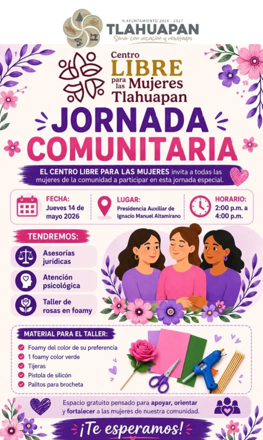 El Centro Libre para las Mujeres Tlahuapan te invi (#100)