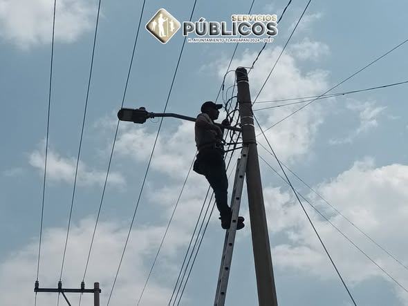 La brigada de Alumbrado Público realizó trabajos d (#196)