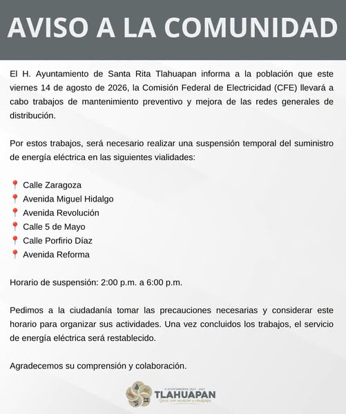 AVISO IMPORTANTE A LA COMUNIDAD (#21)