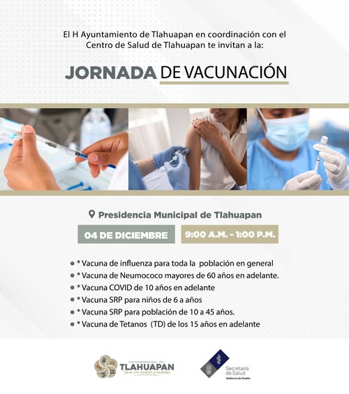 El H. Ayuntamiento de Tlahuapan, en coordinación c (#343)