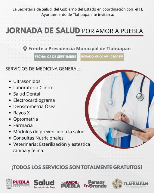 Estamos a pocos días de nuestra Jornada de Salud.  (#9)