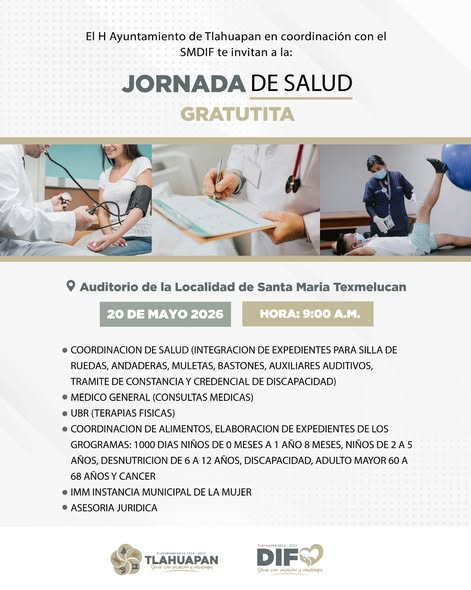 Te invitamos a aprovechar la gran Jornada de Salud (#95)
